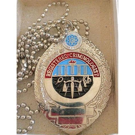 RCRIM Wallet and Badge, Necklace .